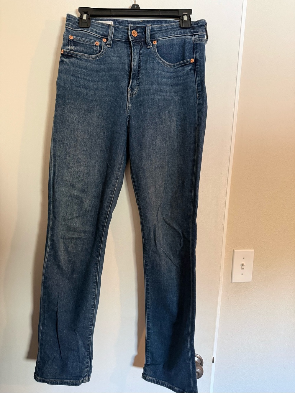 GAP Women's Straight-Leg Jeans - NEW Blue 28/6 R